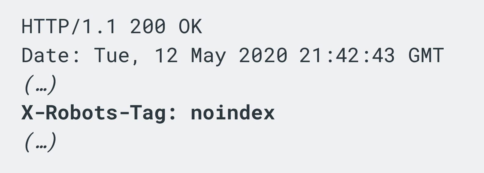 example of x-robots-tag in header response
