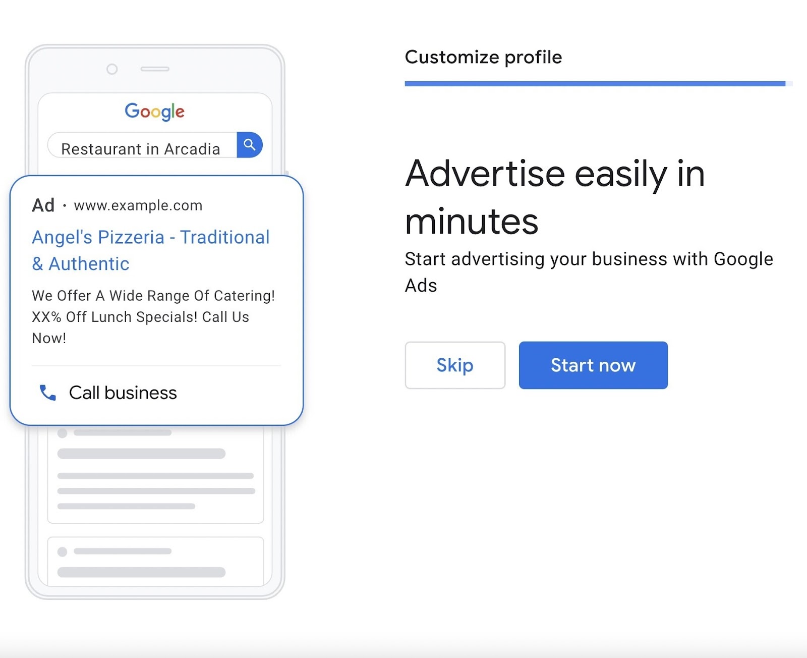 set up Google Ads