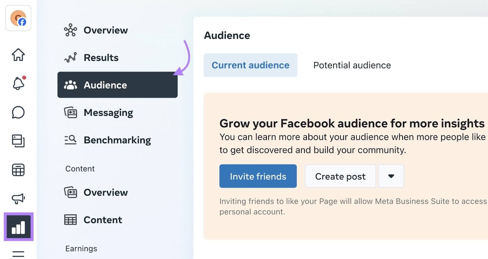 Meta Business Manager dashboard