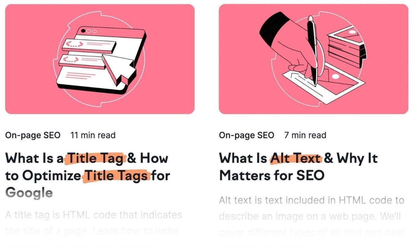 include target keyword in headings