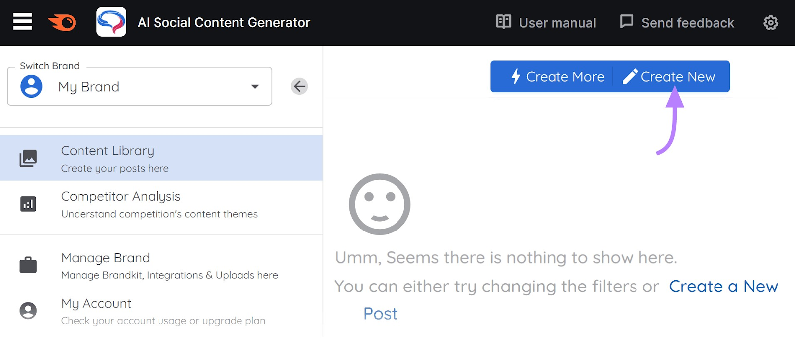 AI Social Content Generator