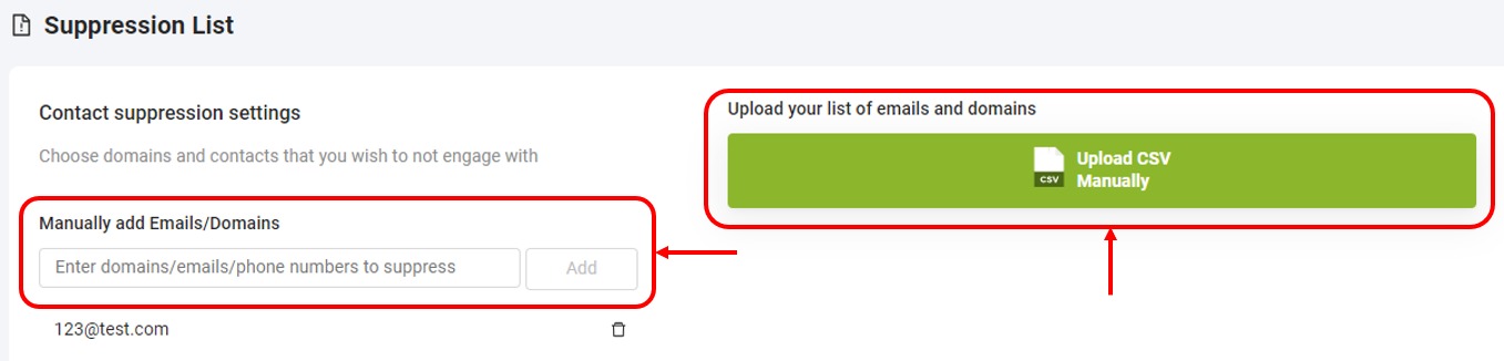 How to add to your suppression list within the X-Ray app.